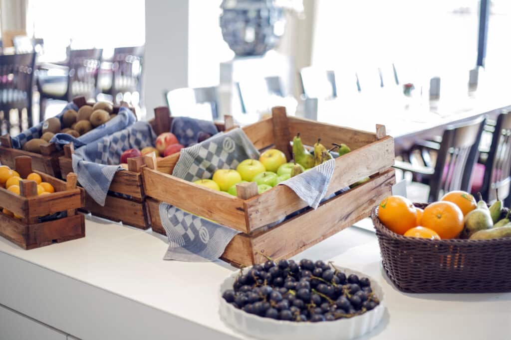 Faciliteiten en voorzieningen fruit