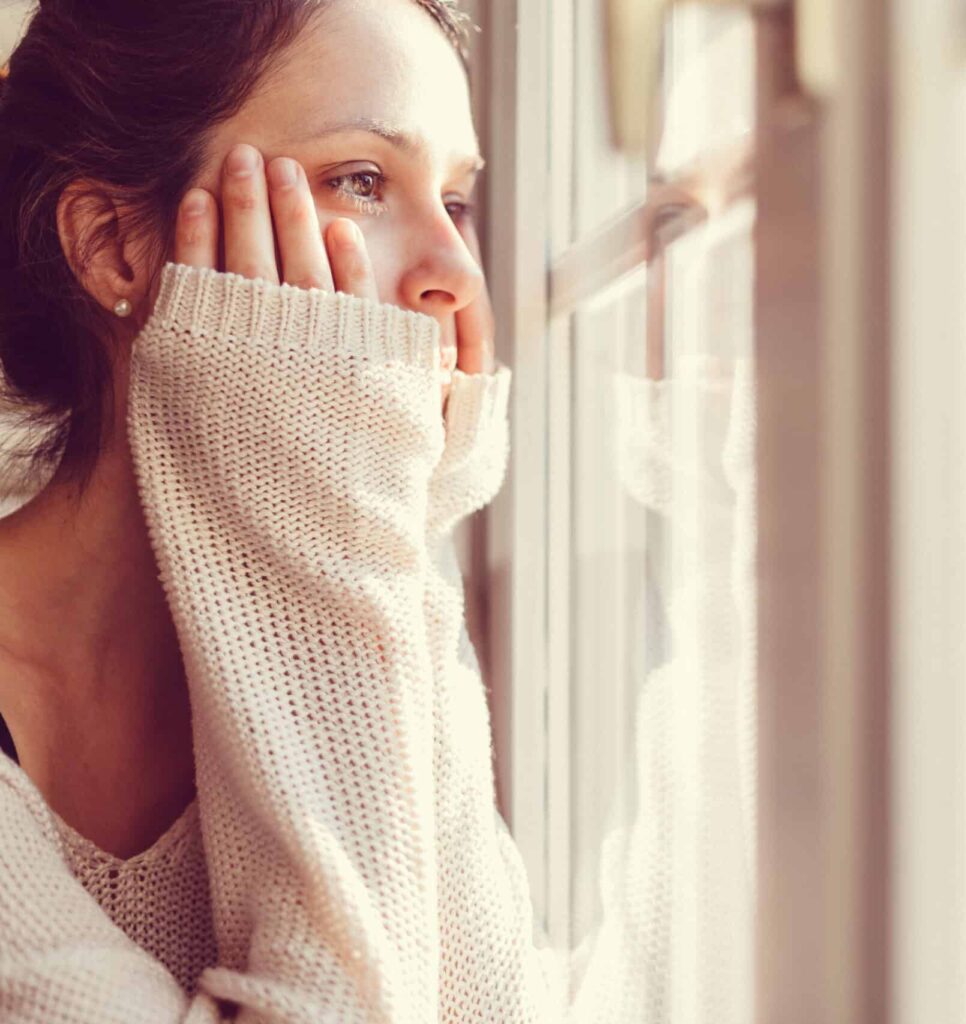 Alcoholverslaving vrouw depressief