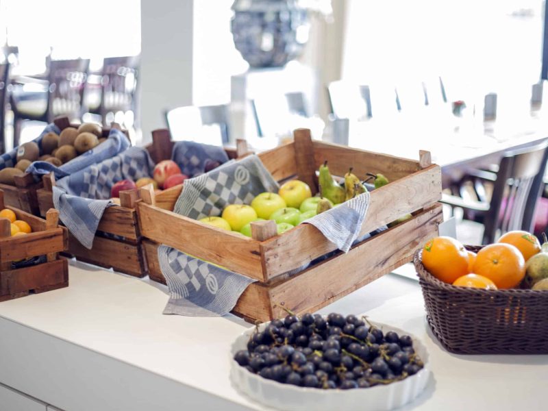 Faciliteiten en voorzieningen fruit